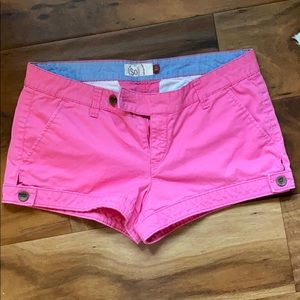 Pink shorts size 9